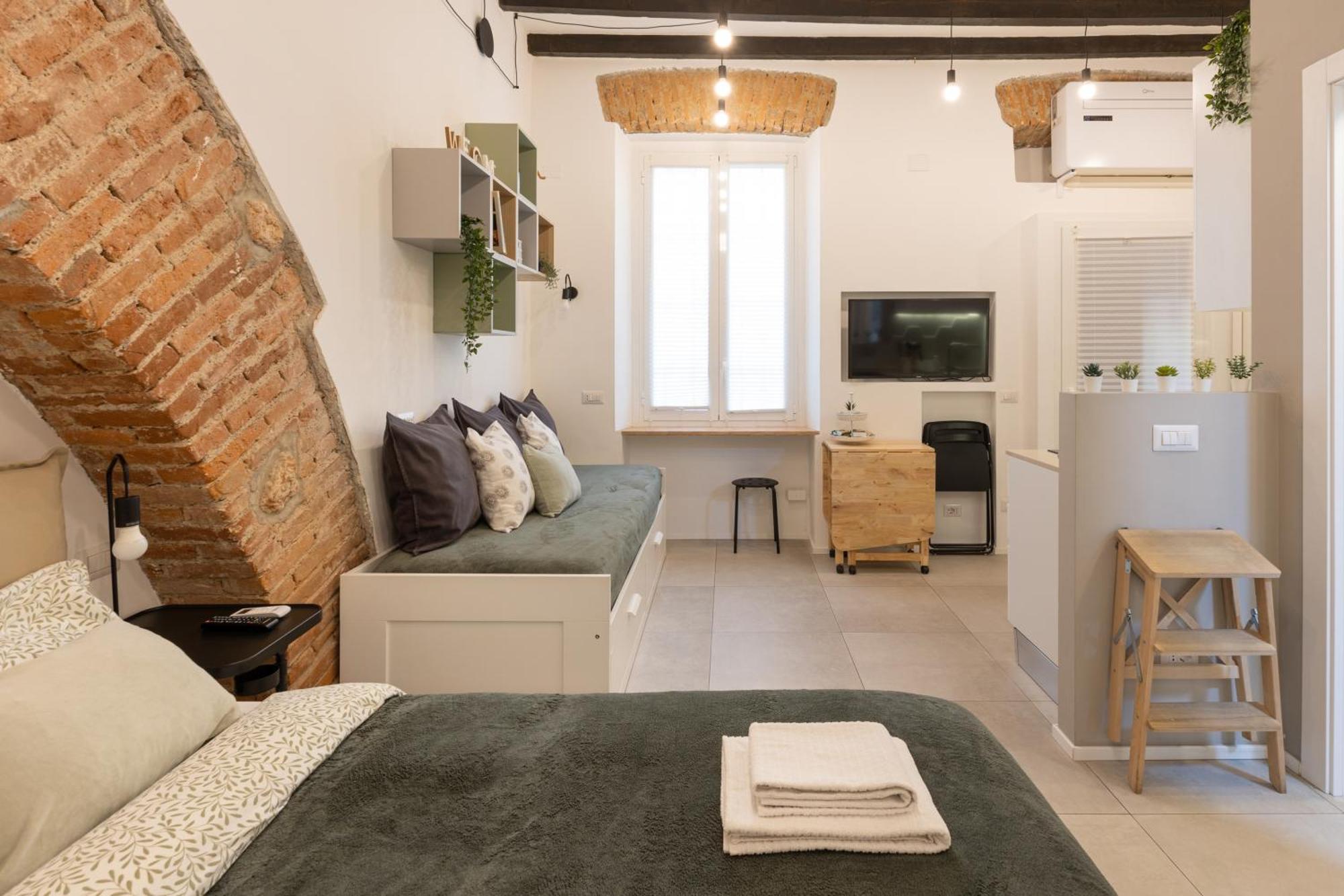 Bricks & Beams Studio In The Key Area Of Милано Екстериор снимка
