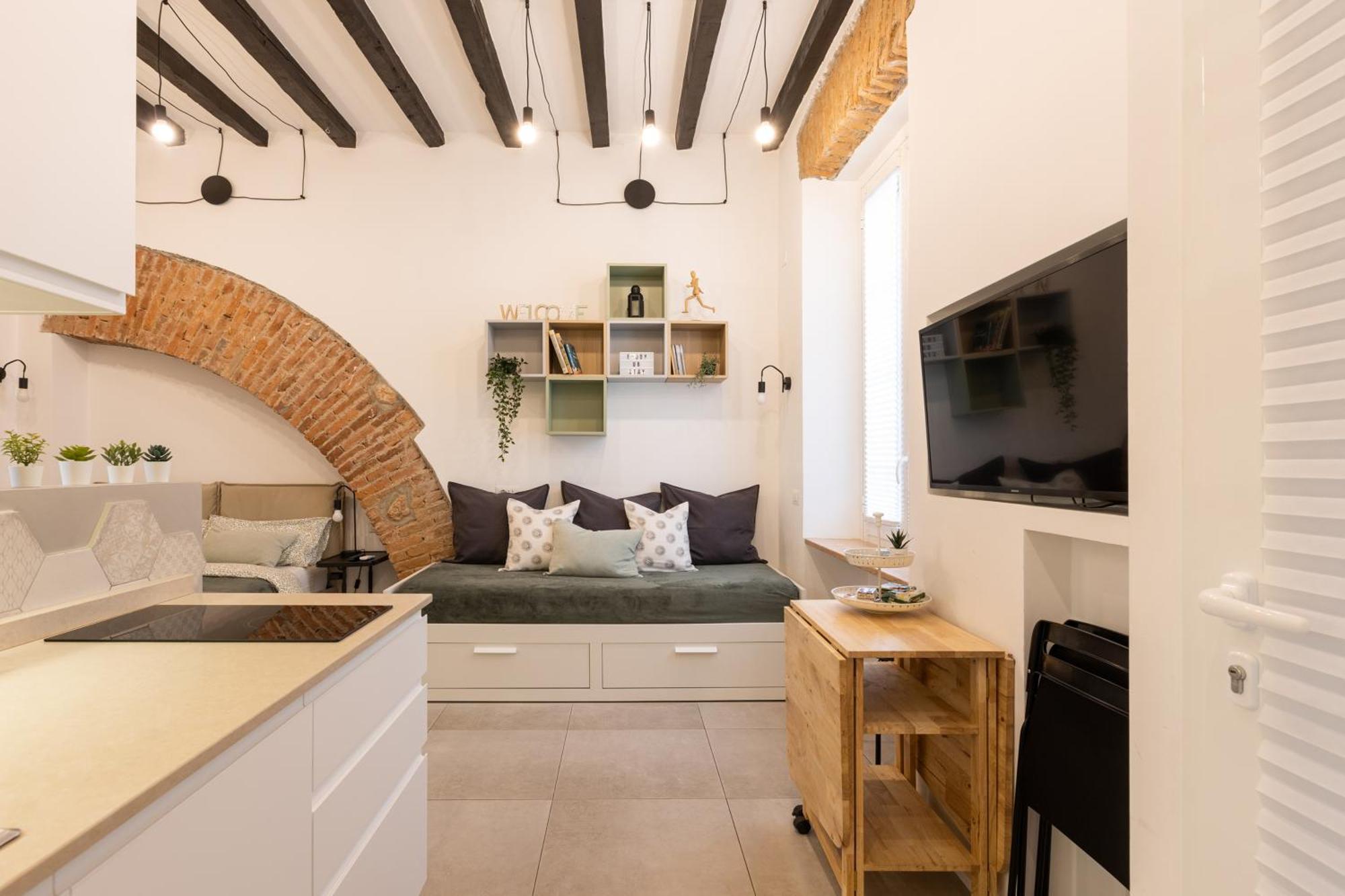 Bricks & Beams Studio In The Key Area Of Милано Екстериор снимка